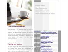 Tablet Screenshot of oebrard.net
